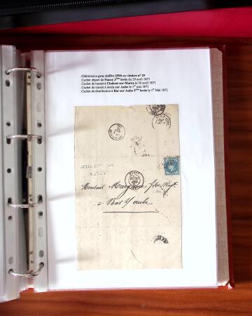 NANCY 1717-1989, Collection en 5 classeurs joliment
