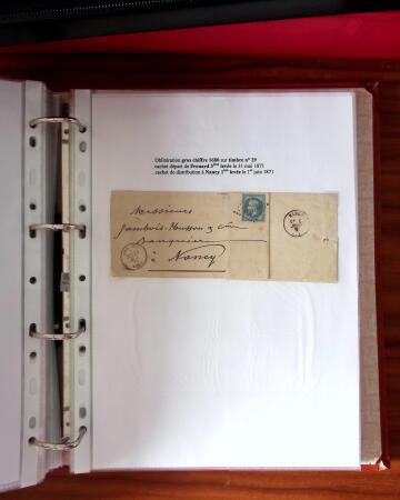 NANCY 1717-1989, Collection en 5 classeurs joliment
