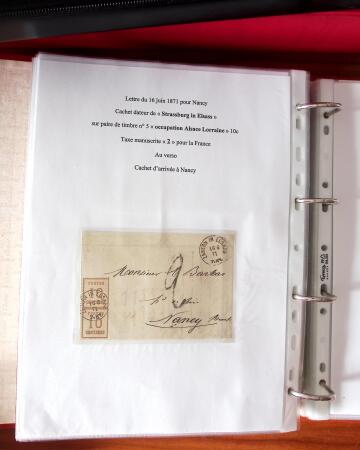 NANCY 1717-1989, Collection en 5 classeurs joliment