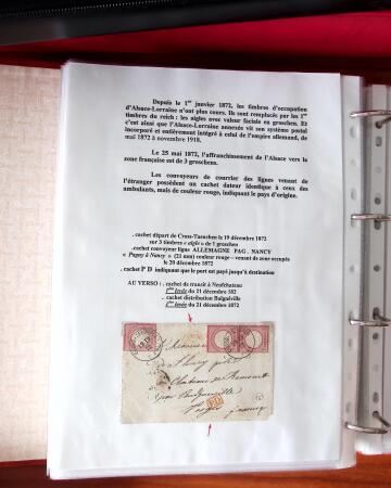 NANCY 1717-1989, Collection en 5 classeurs joliment