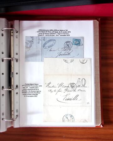 NANCY 1717-1989, Collection en 5 classeurs joliment