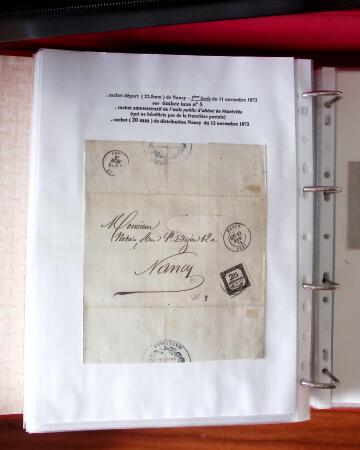 NANCY 1717-1989, Collection en 5 classeurs joliment