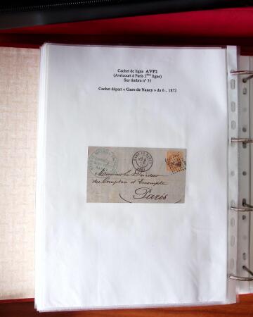 NANCY 1717-1989, Collection en 5 classeurs joliment