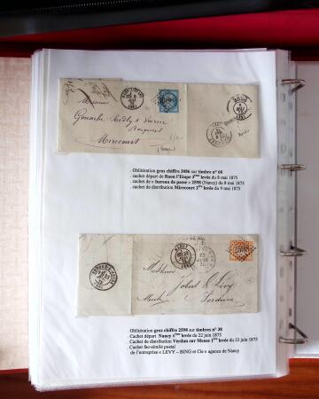 NANCY 1717-1989, Collection en 5 classeurs joliment