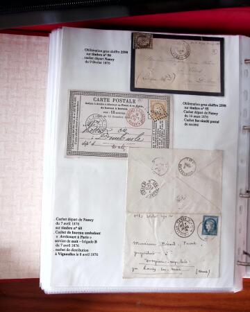 NANCY 1717-1989, Collection en 5 classeurs joliment