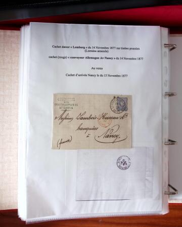 NANCY 1717-1989, Collection en 5 classeurs joliment