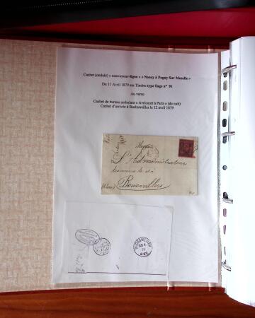 NANCY 1717-1989, Collection en 5 classeurs joliment