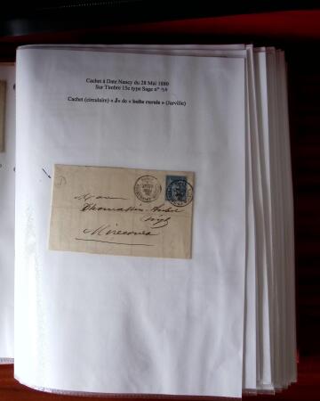 NANCY 1717-1989, Collection en 5 classeurs joliment