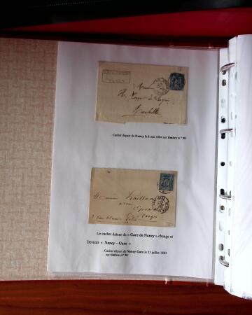 NANCY 1717-1989, Collection en 5 classeurs joliment