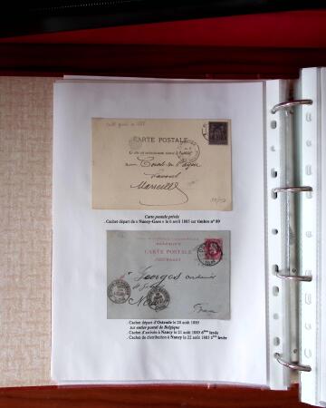 NANCY 1717-1989, Collection en 5 classeurs joliment