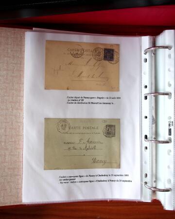 NANCY 1717-1989, Collection en 5 classeurs joliment