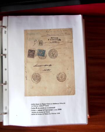 NANCY 1717-1989, Collection en 5 classeurs joliment