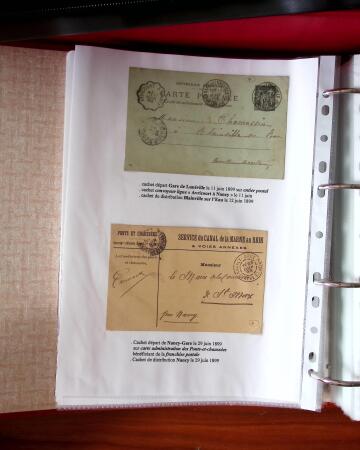 NANCY 1717-1989, Collection en 5 classeurs joliment