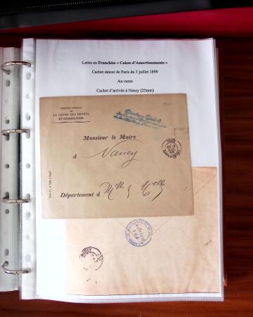 NANCY 1717-1989, Collection en 5 classeurs joliment