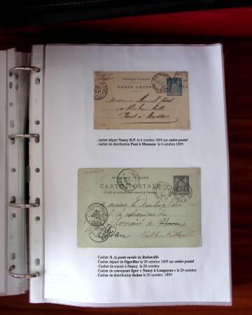 NANCY 1717-1989, Collection en 5 classeurs joliment