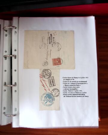 NANCY 1717-1989, Collection en 5 classeurs joliment