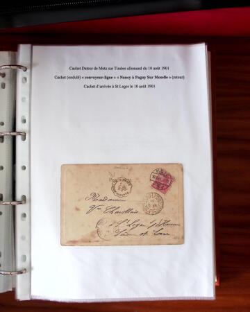 NANCY 1717-1989, Collection en 5 classeurs joliment