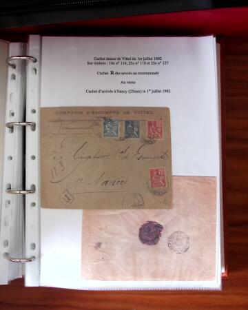 NANCY 1717-1989, Collection en 5 classeurs joliment