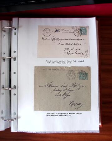 NANCY 1717-1989, Collection en 5 classeurs joliment