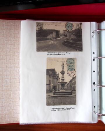 NANCY 1717-1989, Collection en 5 classeurs joliment