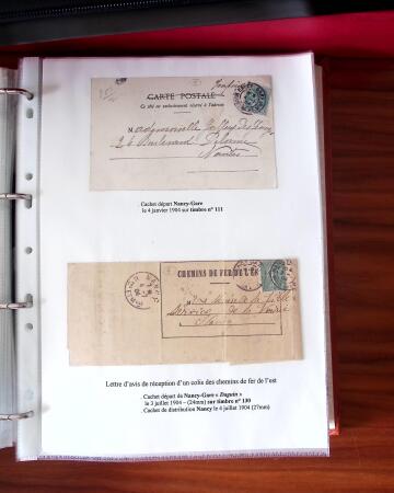 NANCY 1717-1989, Collection en 5 classeurs joliment