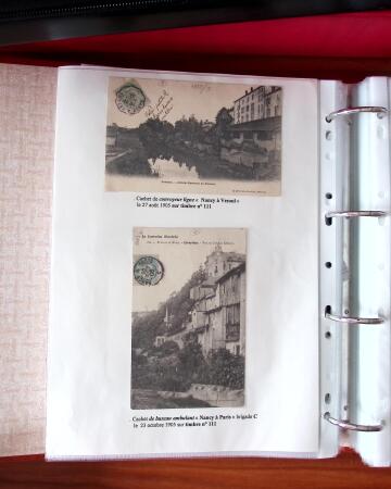 NANCY 1717-1989, Collection en 5 classeurs joliment