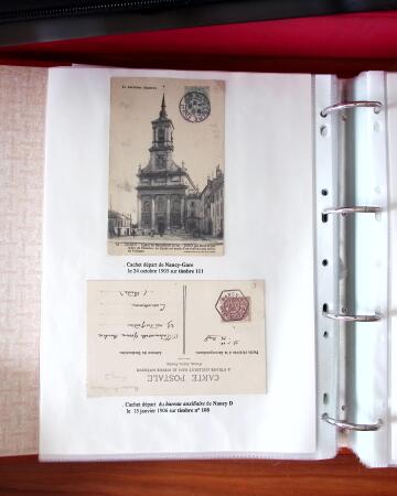 NANCY 1717-1989, Collection en 5 classeurs joliment