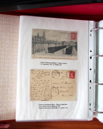 NANCY 1717-1989, Collection en 5 classeurs joliment
