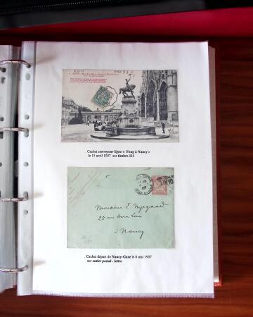 NANCY 1717-1989, Collection en 5 classeurs joliment