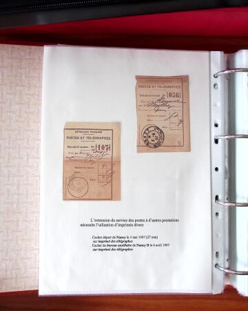 NANCY 1717-1989, Collection en 5 classeurs joliment