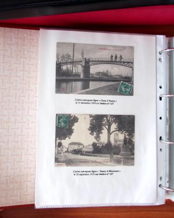 NANCY 1717-1989, Collection en 5 classeurs joliment