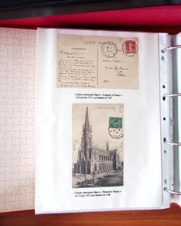 NANCY 1717-1989, Collection en 5 classeurs joliment