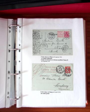 NANCY 1717-1989, Collection en 5 classeurs joliment