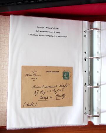 NANCY 1717-1989, Collection en 5 classeurs joliment
