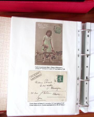 NANCY 1717-1989, Collection en 5 classeurs joliment