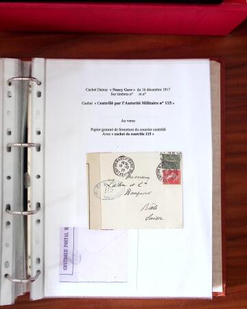 NANCY 1717-1989, Collection en 5 classeurs joliment