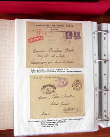 NANCY 1717-1989, Collection en 5 classeurs joliment