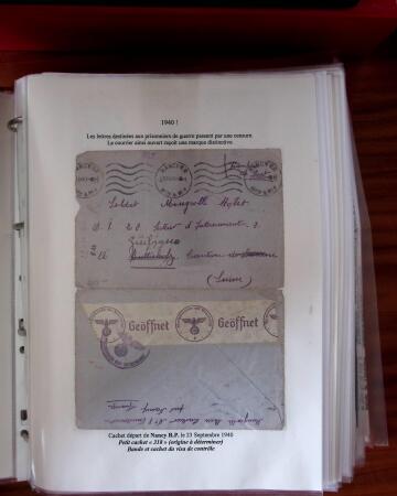 NANCY 1717-1989, Collection en 5 classeurs joliment