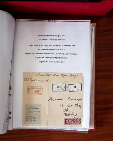 NANCY 1717-1989, Collection en 5 classeurs joliment