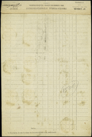 Idem. N°140, 2 pièces + n°176, 50c Pasteur, 12 pièces OBL hex "Wittersheim Bas-Rhin" (1925) sur procès-verbal d'enregistrement des conversations téléphoniques. TB