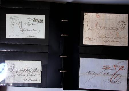 1746-1880, Fascinating pre-stamp-period selection in