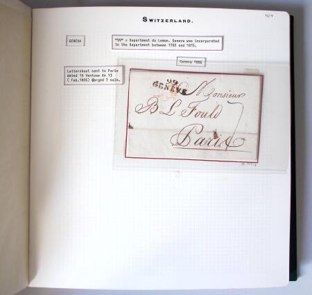 1746-1880, Fascinating pre-stamp-period selection in