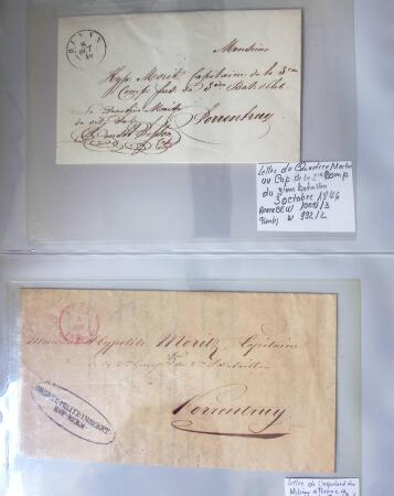 1746-1880, Fascinating pre-stamp-period selection in