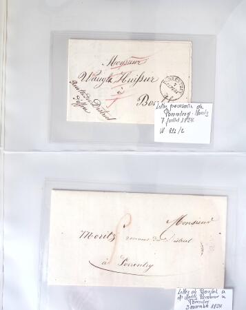 1746-1880, Fascinating pre-stamp-period selection in