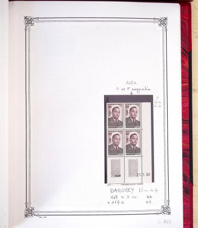 1904-1970, un album rouge Y & T, comprenant une partie