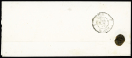 N°2 15c vert sur lettre pour Paris avec obl. étoile,