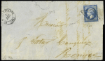 N°22 obl. grille spéciale dite de "Bain de Bretagne"