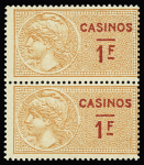 Casinos n°1a Type "Médaillon de Tasset", Variété