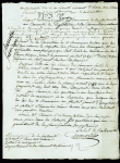 MP "16 L'isle de la liberté" (1794 - nom révolutionnaire de l'ile d'Oléron), ind 24, RR et TB
