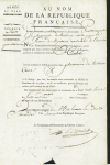 Lettre de Malines (1794) avec marque cursive "COMre de l'Arm du Nord". TB